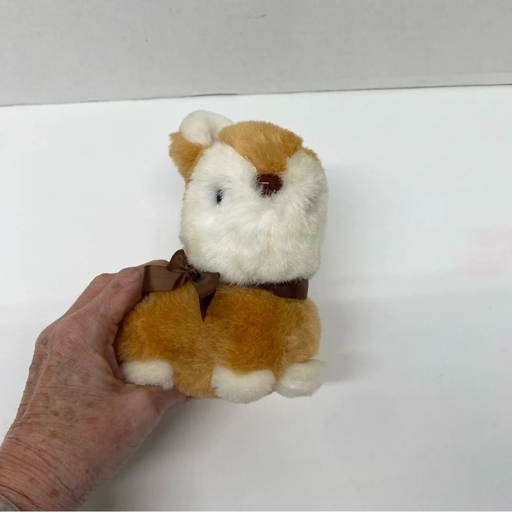 Vintage Kuny Corp Small Bunny Rabbit Plush Animal 7